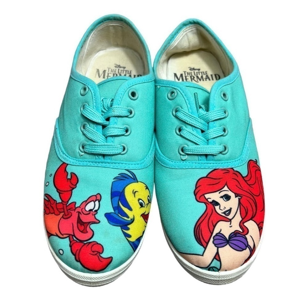 Disney the Little Mermaid Lace-Up Sneakers